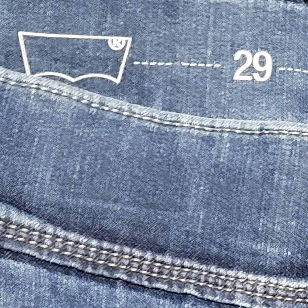 Levi's Stretch Waistband Denim Jeggings Stretch Waistband Jeans Size 29 - Picture 9 of 14